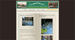 Desktop Screenshot of anastazjarestaurant.com